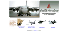 Tablet Screenshot of pacificaerodyne.com